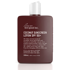 Coconut Sunscreen Lotion SPF 50+